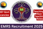 EMRS Recruitment 2025,