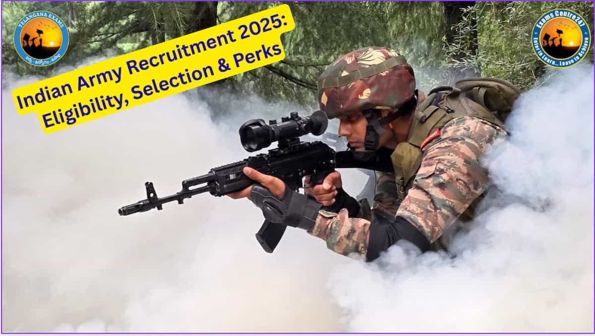 Indian Army Jobs 1 - Telangana Exams Indian Army Jobs 2025