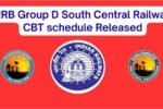 RRB Group D exams - Telangana Exams RRB Group D 2025 Exam Dates