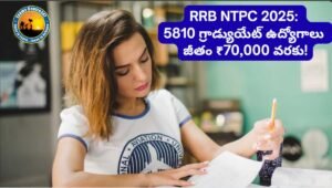RRB NTPC Notification 2025