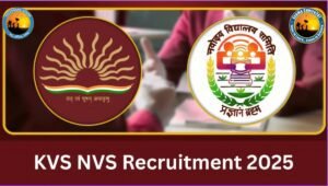 KVS NVS Recruitment 1 - Telangana Exams KVS NVS Recruitment 2025